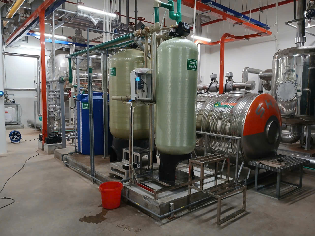 So do he thong lam mem nuoc cong nghiep theo nguyen ly trao doi ion