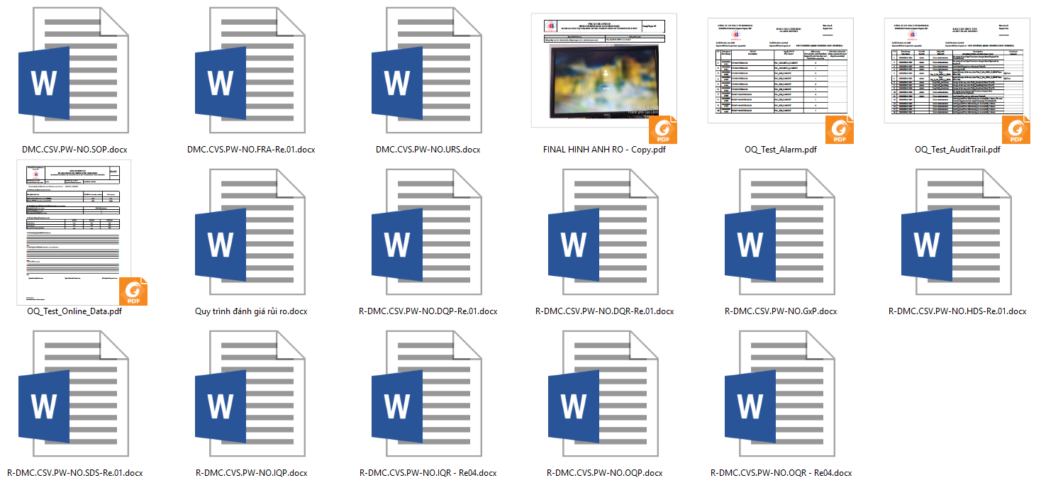 phần mềm quản lý nước dược phẩm, hệ thống xử lý nước dược phẩm, phần mềm GMP-EU, phần mềm quản lý WFI, quản lý hệ thống RO dược phẩm